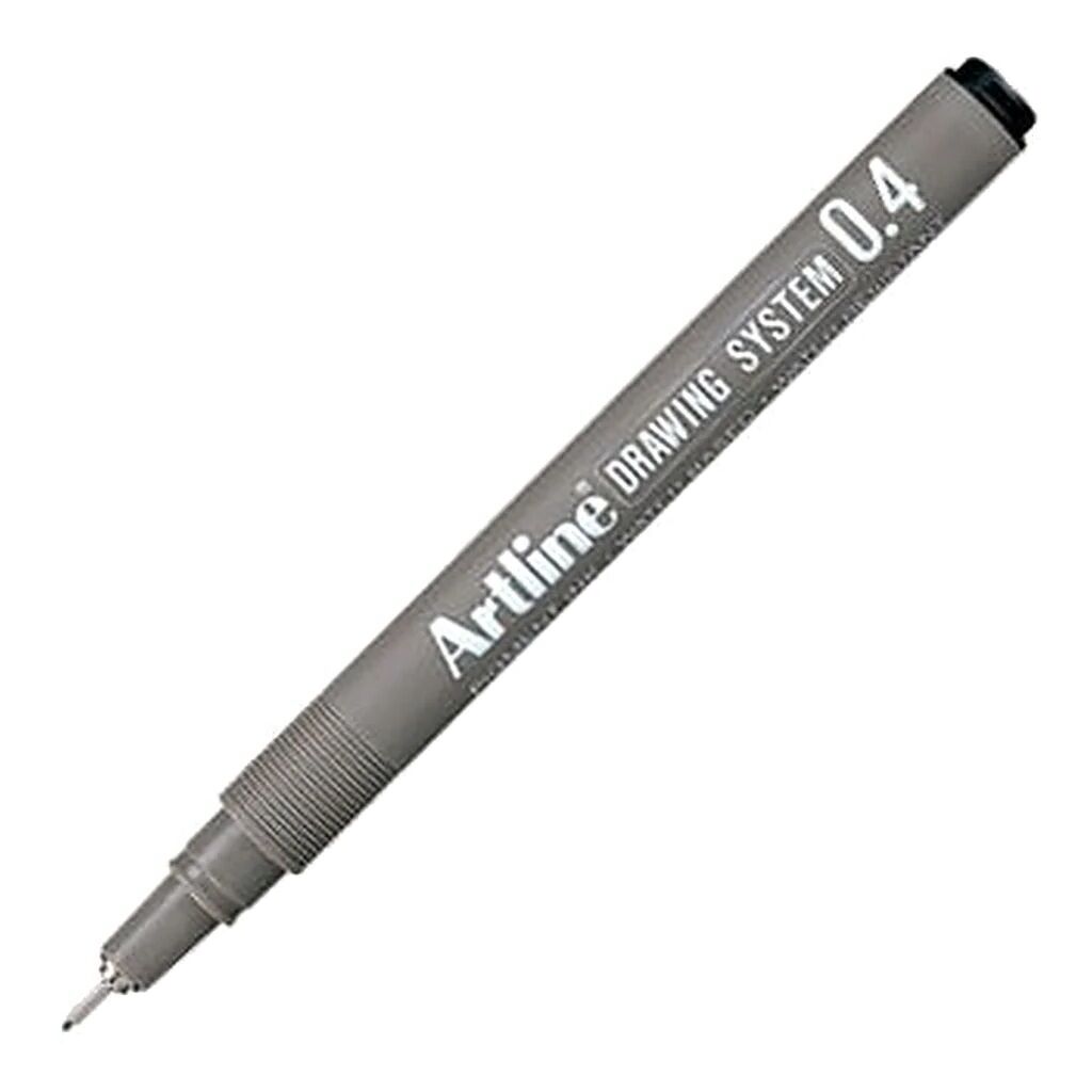 Artline Drawing System 0.4 Çizim Kalemi Uç:0,4 Mm Siyah