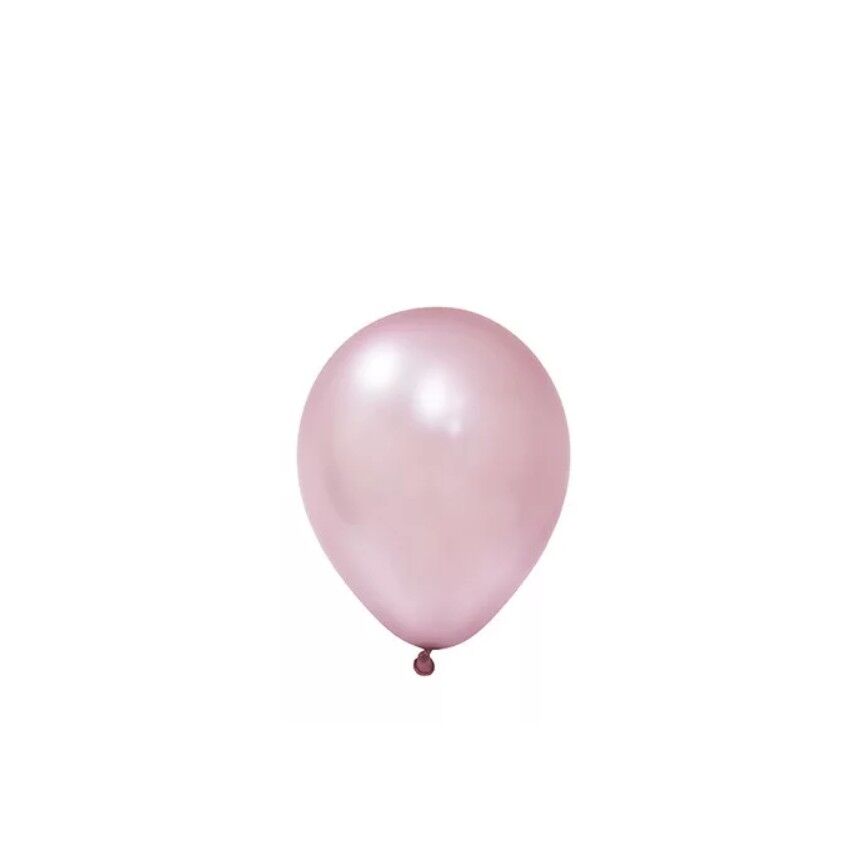 Balon 12'' Metalik Gül Kurusu 12 Li    