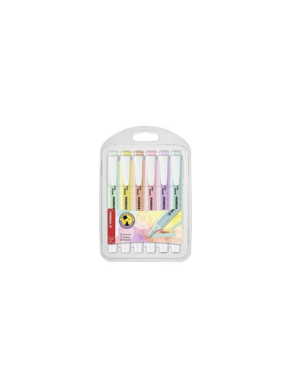 Stabilo Swing Cool Pastel 6 Lı Paket