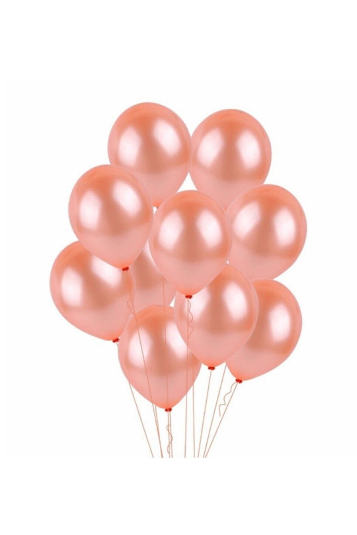 Balon 12'' Metalik Rose Gold 12 Li    
