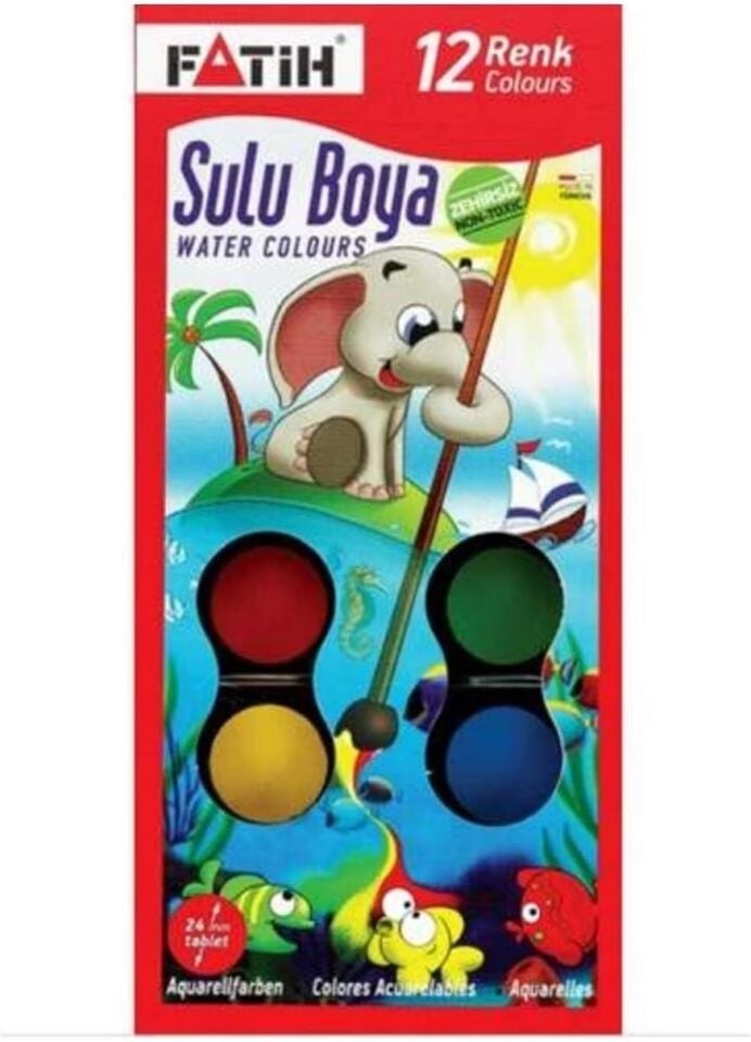 Fatih Sulu Boya 12 Renk