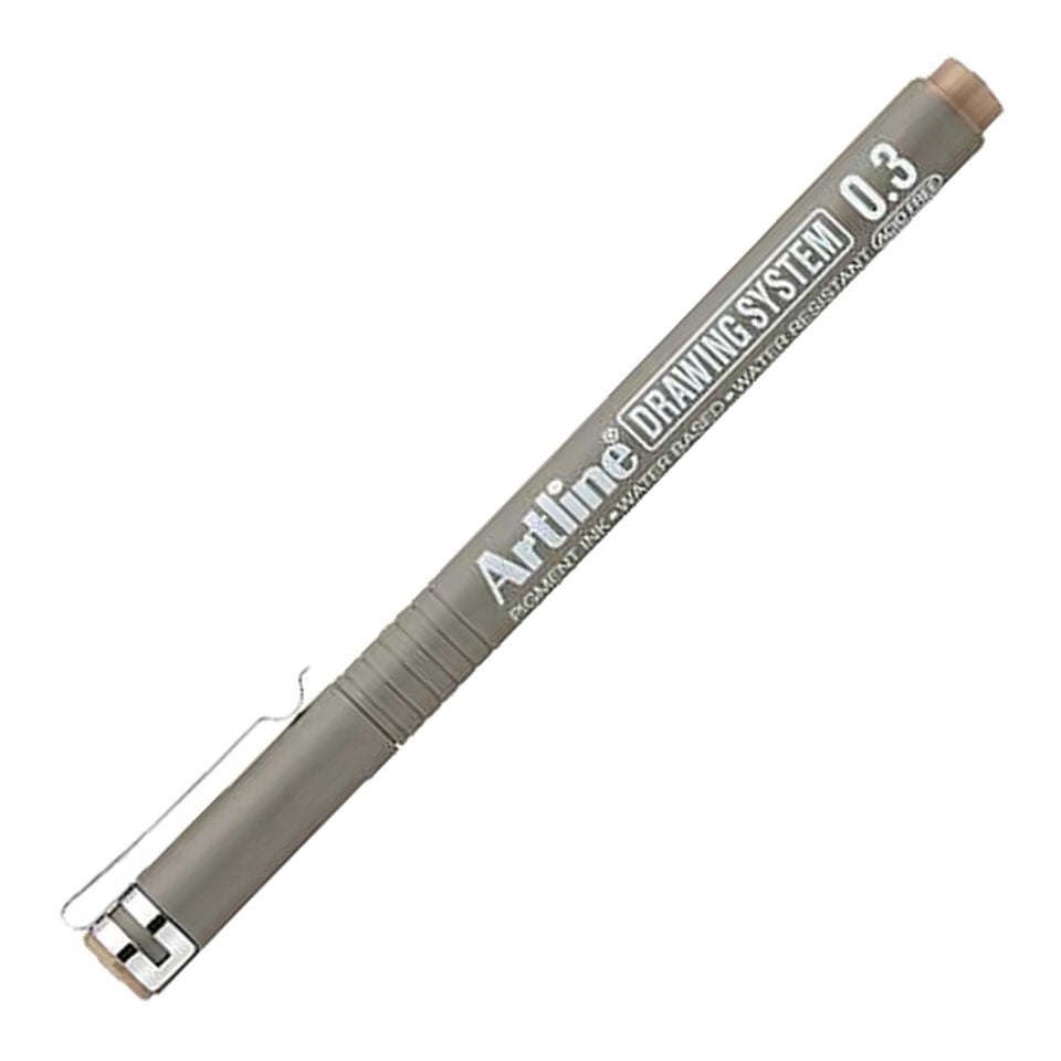 Artline Drawing System 0.3 Çizim Kalemi Uç:0,3 Mm Pale Brown