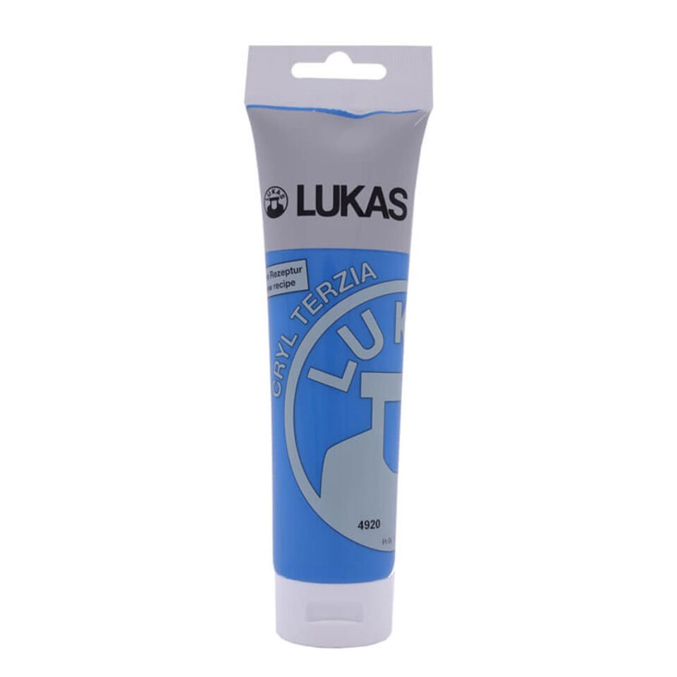 Lukas Terzia Akrilik Cyan Mavi 125 Ml