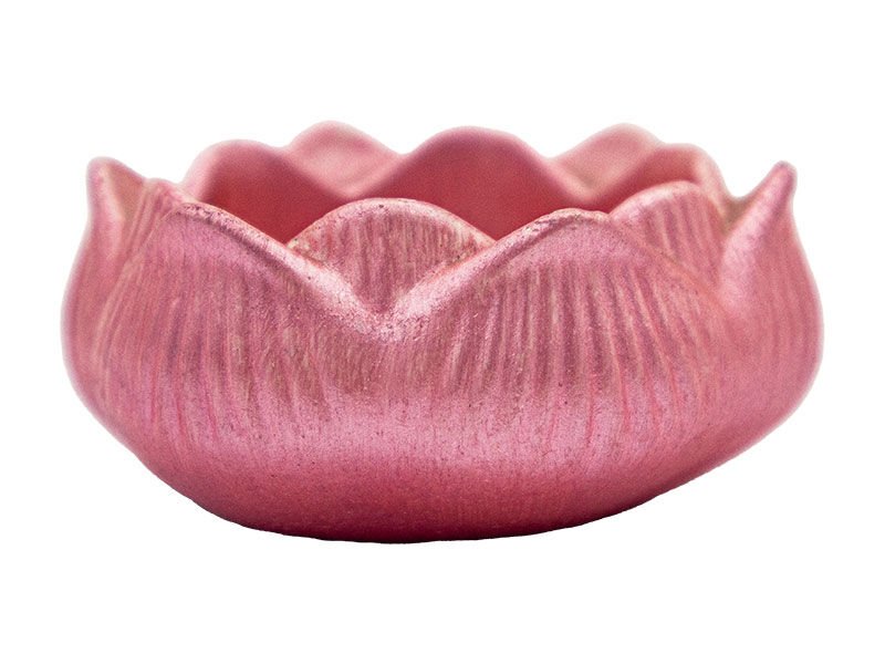 Kmy Lale Tealight Silikon Kalıbı Mum-22