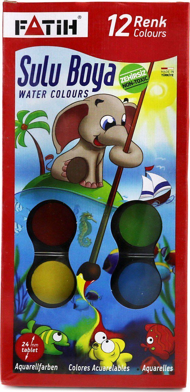 Fatih Sulu Boya K-12 Renk