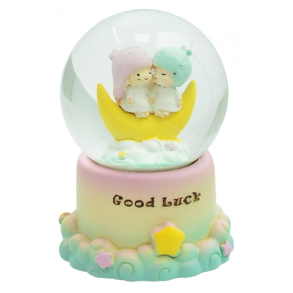 Taros Orta Boy Işıklı Good Luck Kar Küresi