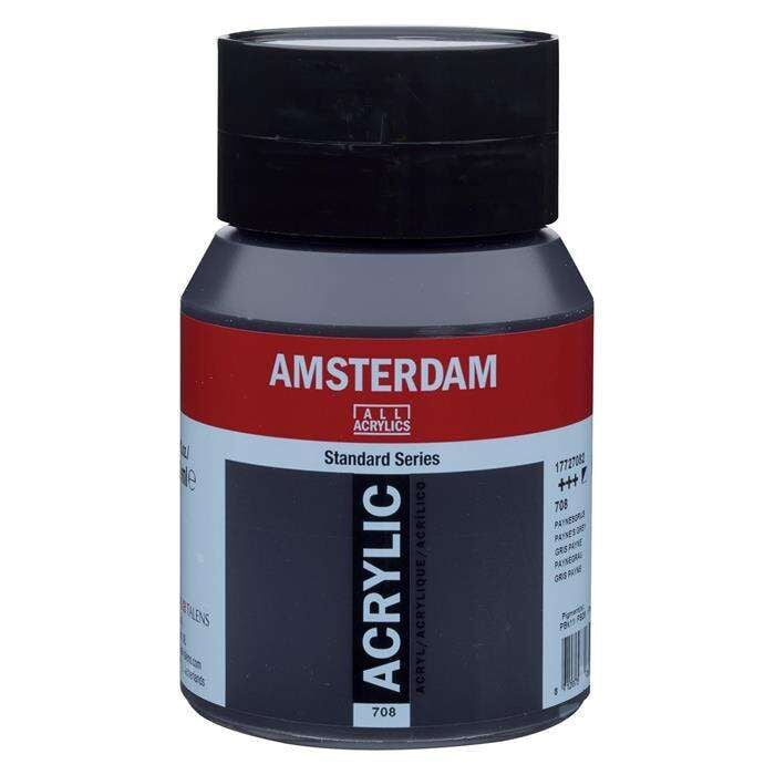 Amsterdam Standart Akrilik 500 Ml Pannes Grey