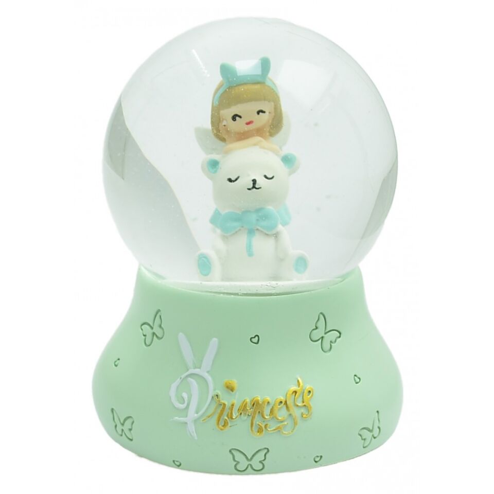 Taros Orta Boy Işıklı Prenses Kar Küresi