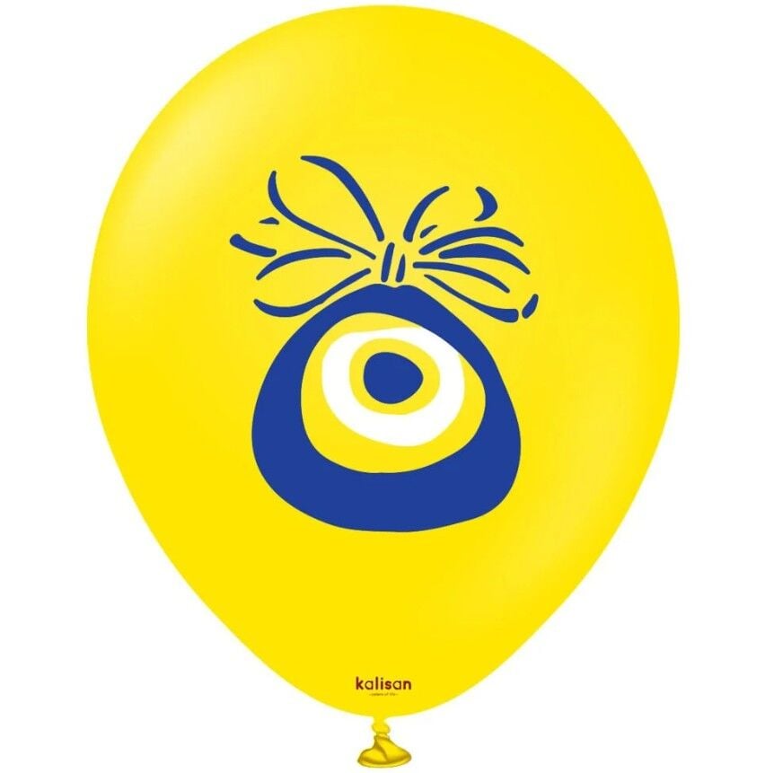 Kalisan Balon Sarı Nazar 100 Lü Paket