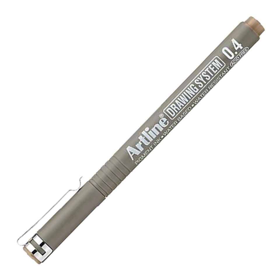 Artline Drawing System 0.4 Çizim Kalemi Uç:0,4 Mm Pale Brown