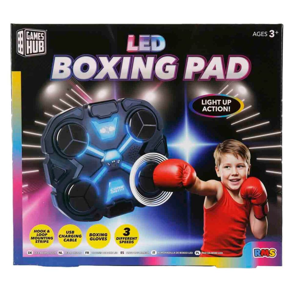 Sunman Bok Set Boxing Pad Işıklı Müzikli
