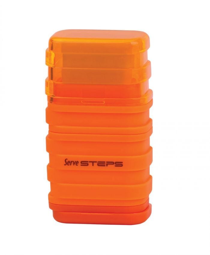 Serve Steps Silgi Fosforlu Turuncu