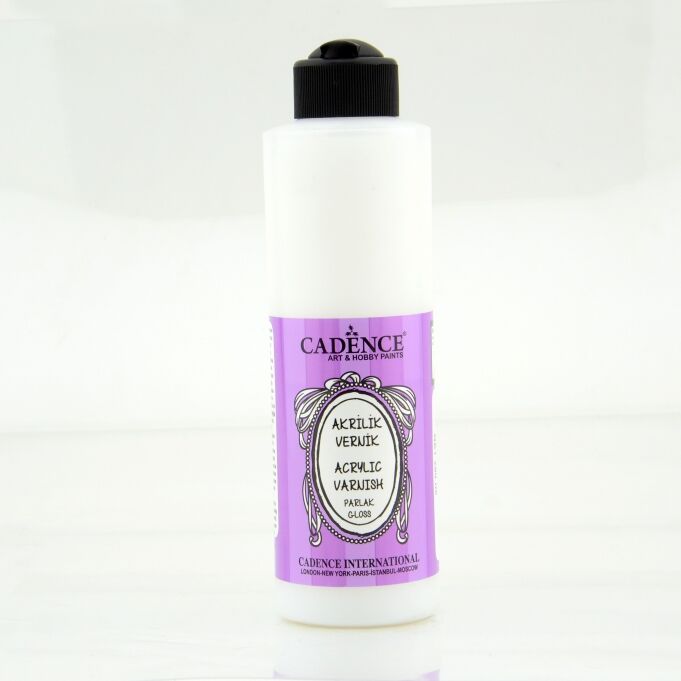 Cadence Su Bazlı Akrilik Parlak Vernik 250 Ml