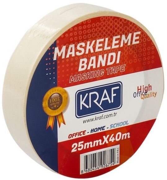 Kraf Maskeleme Bandı 25 Mm x 40 M 4025G