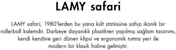 Lamy Safari 2023 Ozel Üretim Rengi Aquasky Roller Kalem