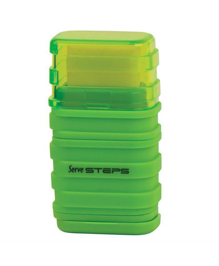 Serve Steps Silgi Fosforlu Yeşil