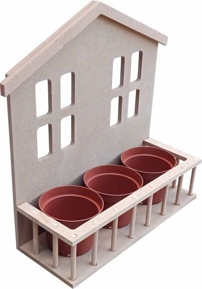 Baykon Ahşap Çiçeklik