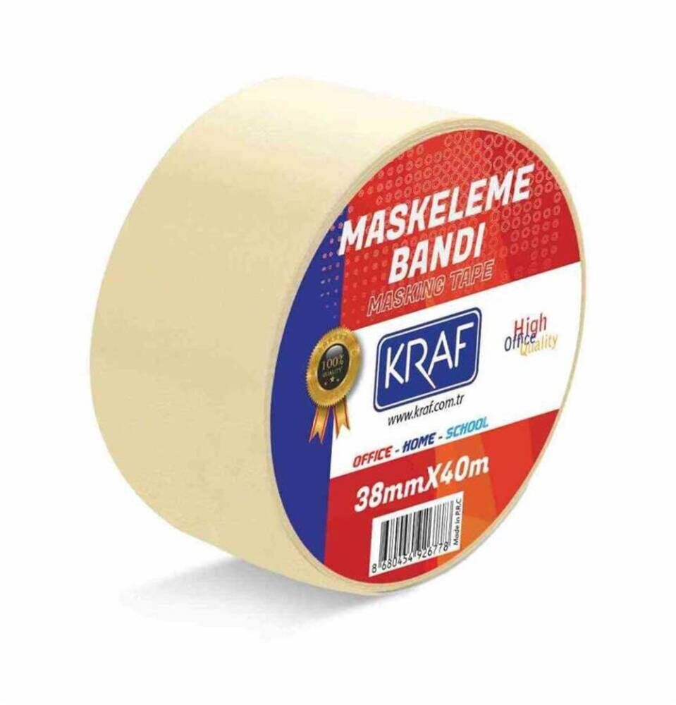 Kraf Maskeleme Bandı 38 Mm x 40 M 4038G