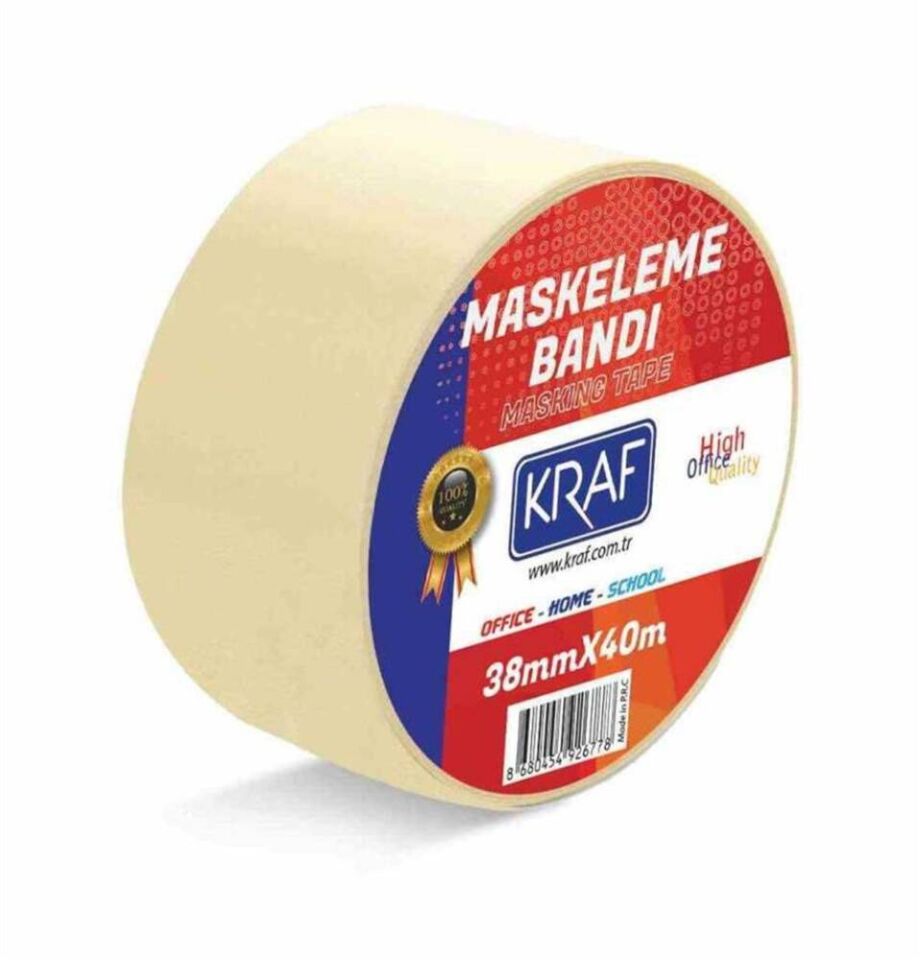 Kraf Maskeleme Bandı 38 Mm x 40 M 4038G