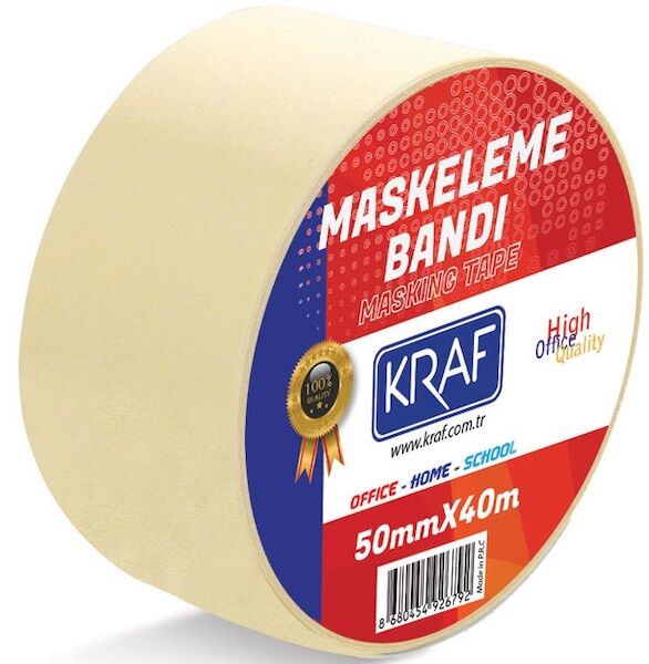 Kraf Maskeleme Bandı 50 Mm x 40 M 4050G
