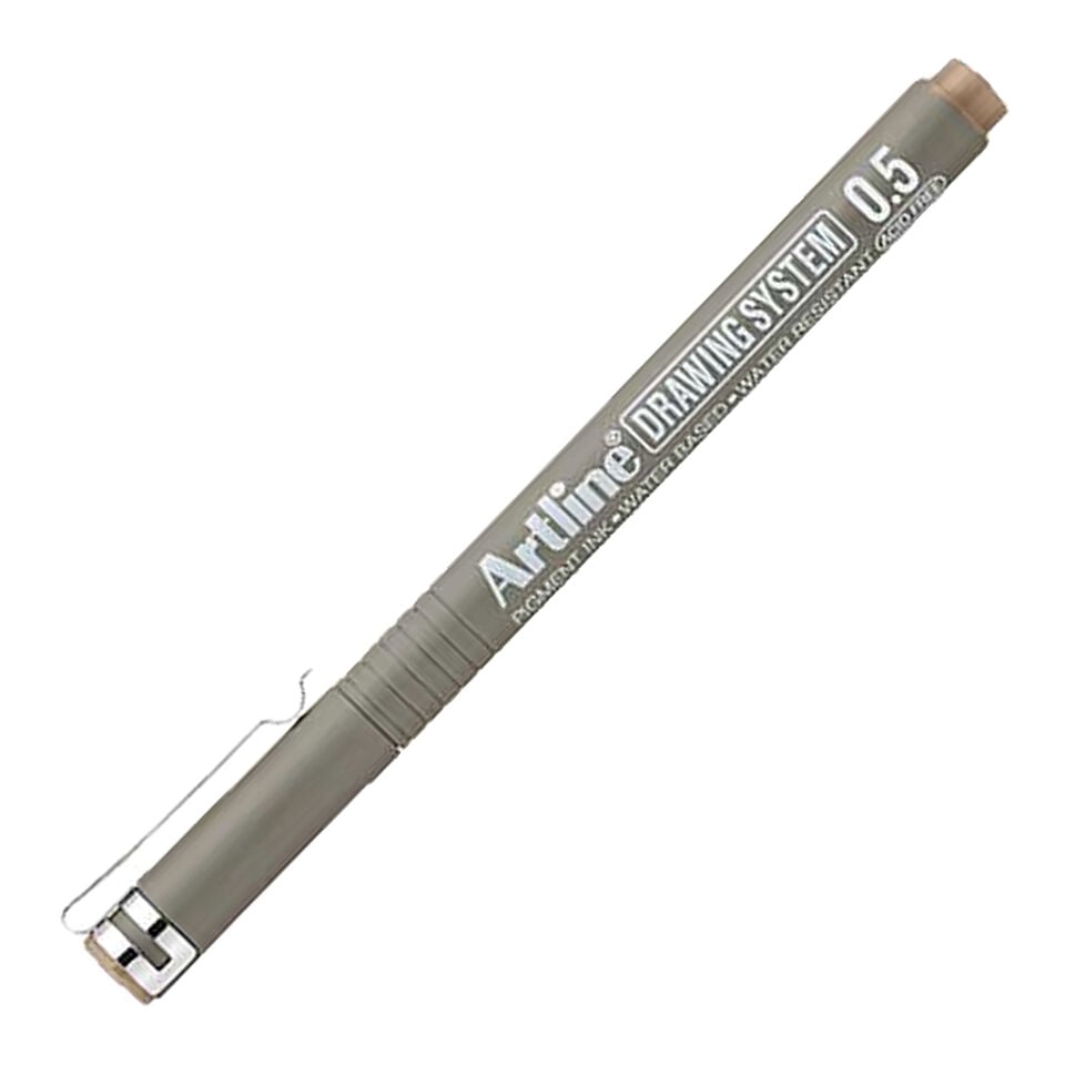 Artline Drawing System 0.5 Çizim Kalemi Uç:0,5 Mm Pale Brown