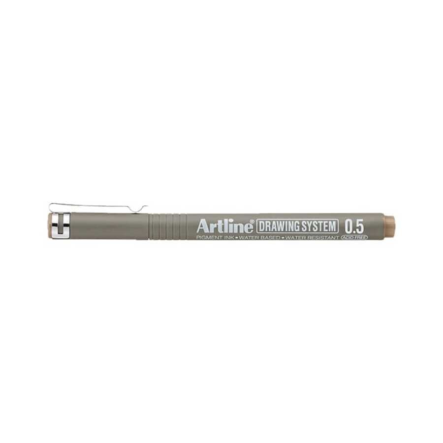 Artline Drawing System 0.5 Çizim Kalemi Uç:0,5 Mm Pale Brown