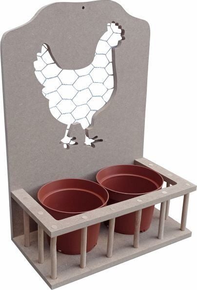 Baykon Ahşap Çiçeklik