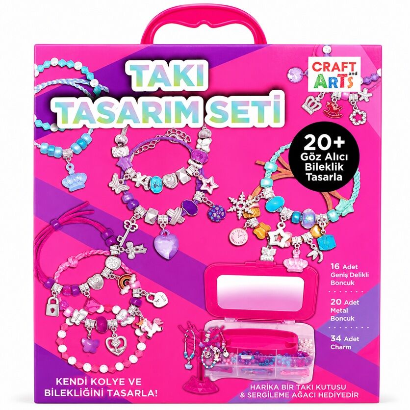 Craft And Arts 11611 Kendin Tasarla Takı Boncuk Seti