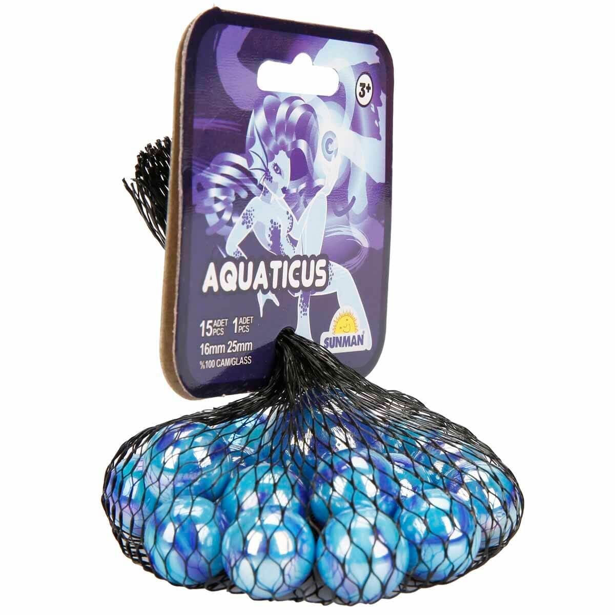 Sunman Misket Marble Aquaticus 15+1 File