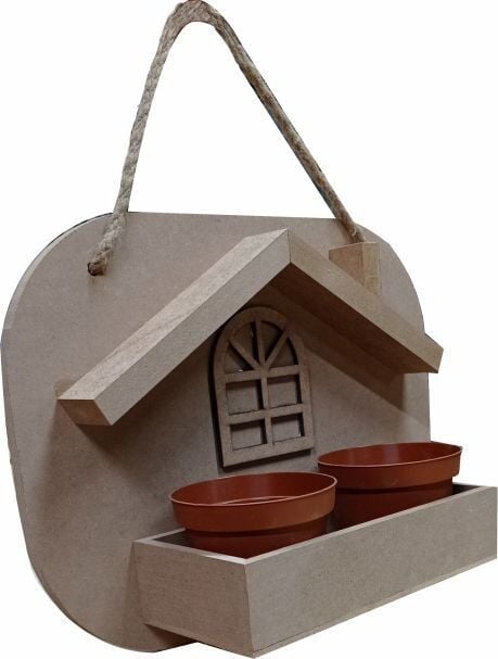 Baykon Ahşap İkili Saksılık