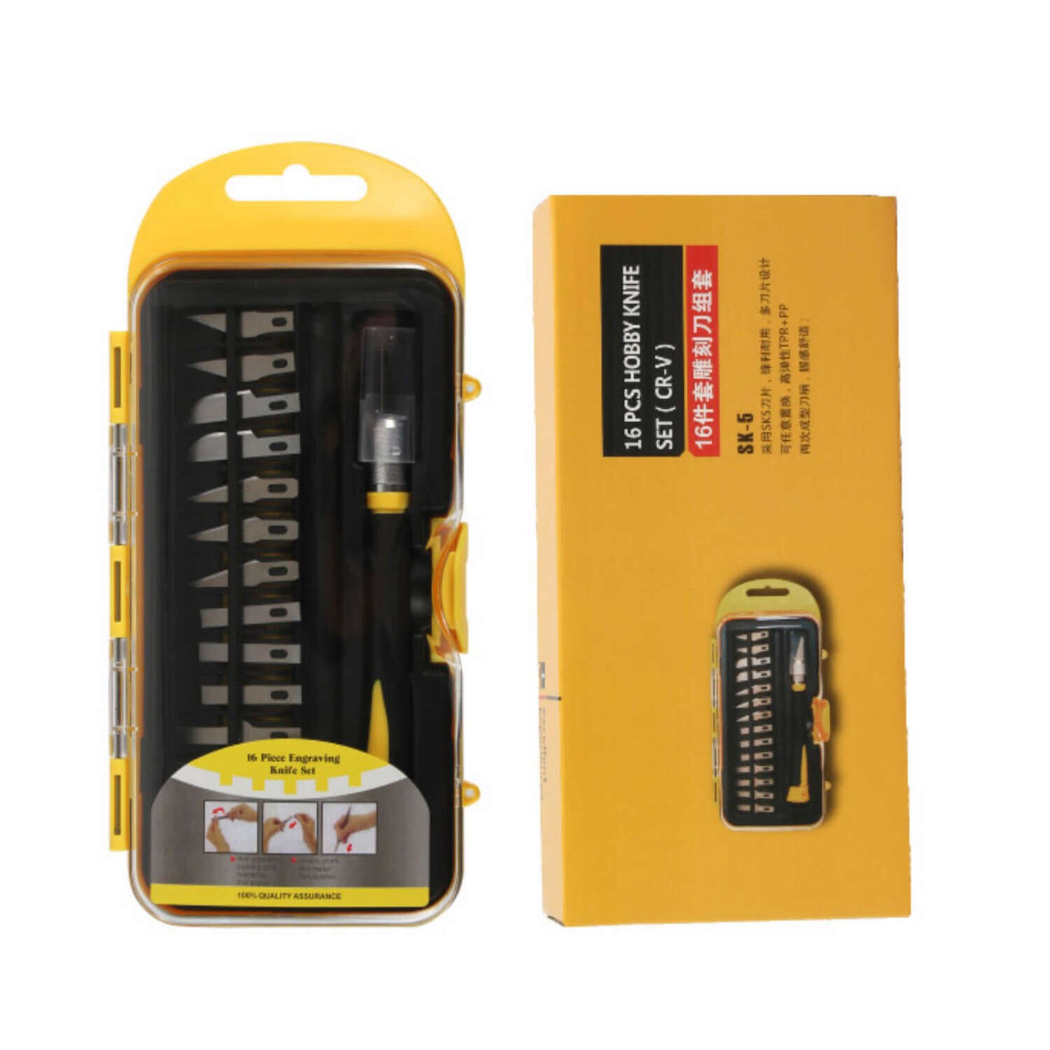 Keep Smiling Kretuar Bıçağı Seti 16 Parça N Th1005