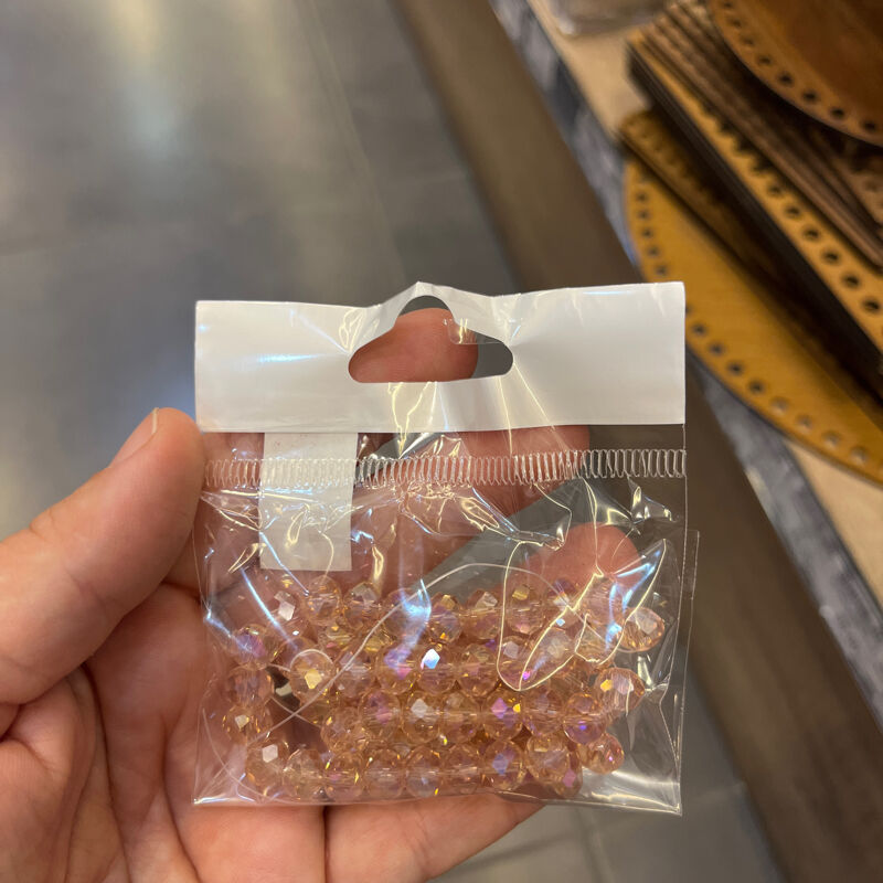 Damla Kristal Boncuk 8 Mm Karışık Renk