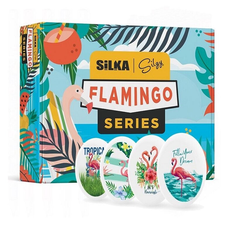 Silka Sg.20 Elips Flamingo Serisi 12 Desen Silgi
