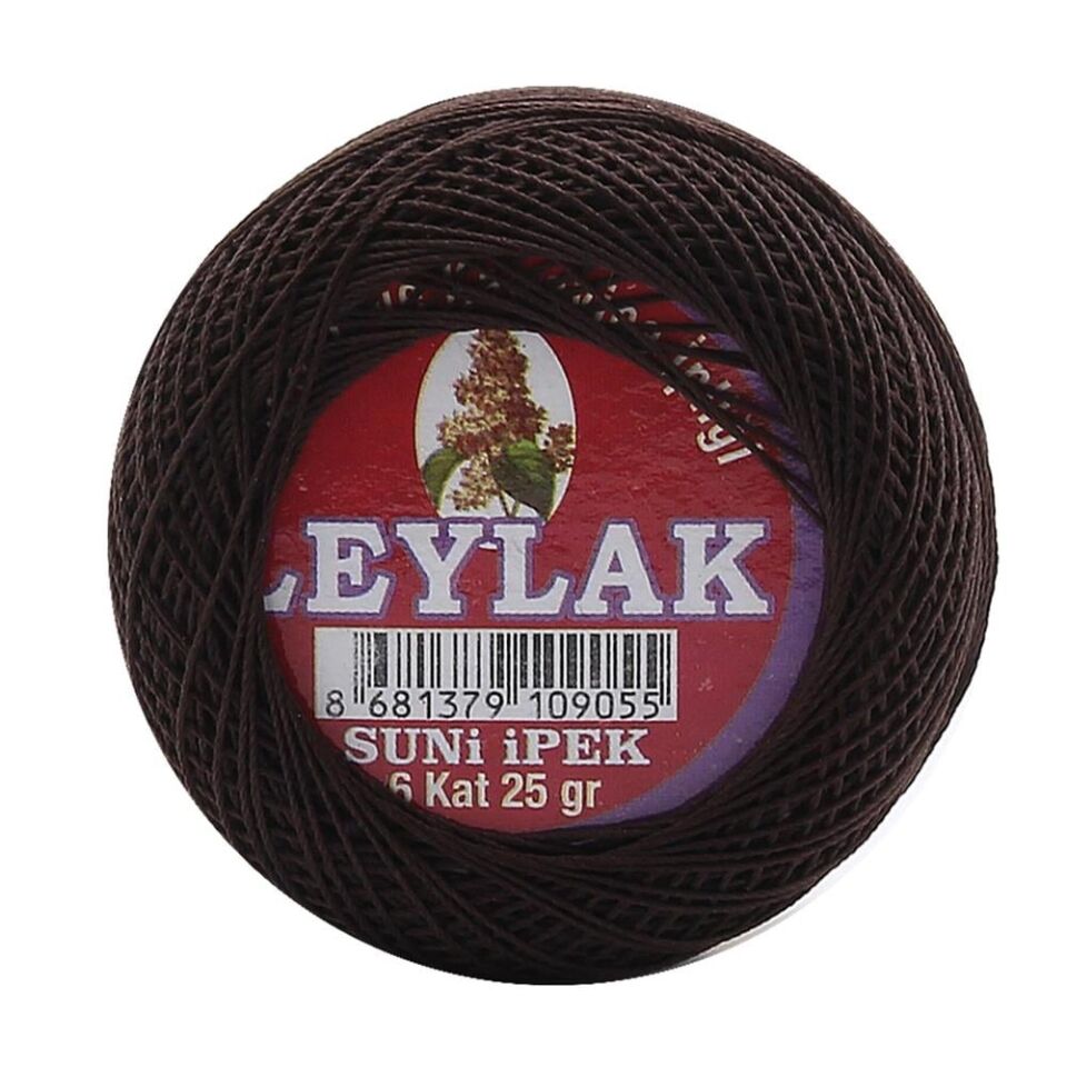 Elif Leylak Etamin ve Kanaviçe İpliği Kahverengi 811