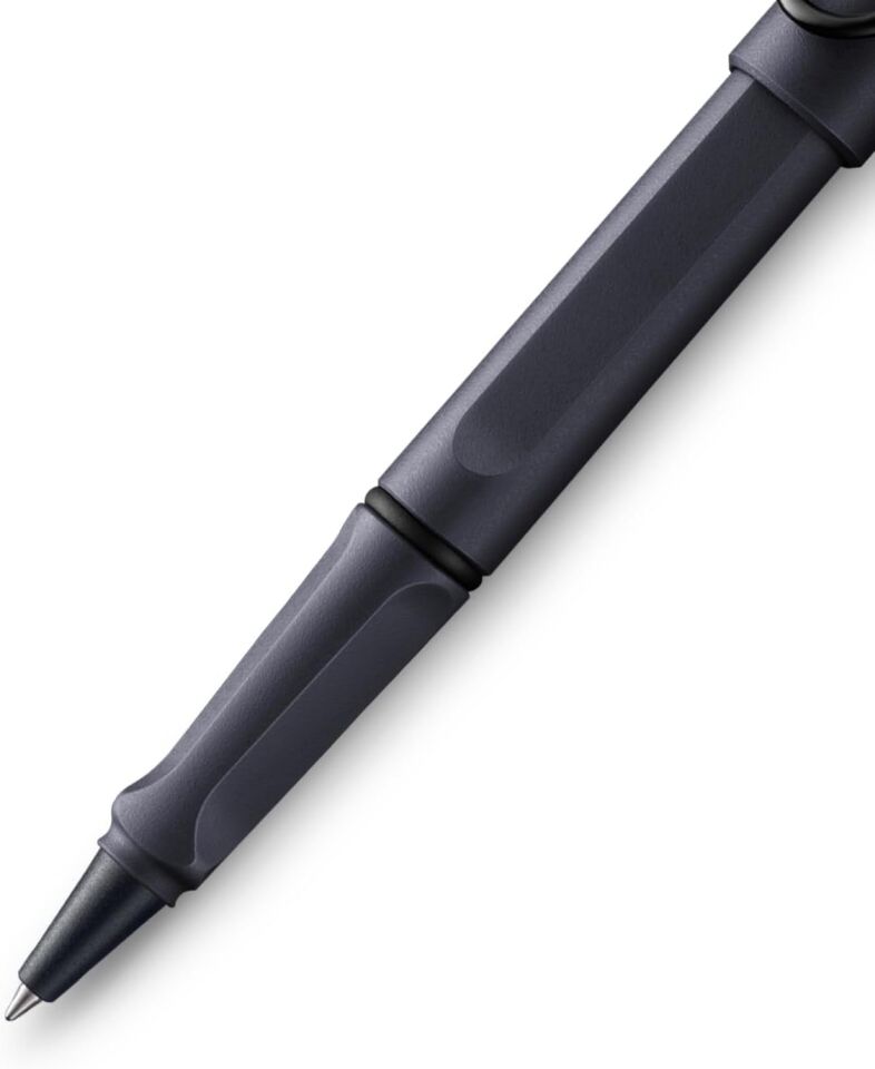 Lamy Safari Roller Kalem Metal Klips Steel Black