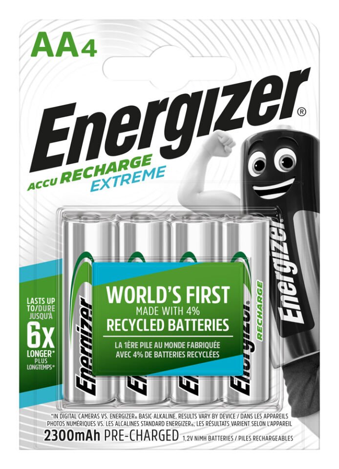 Energizer Pil Extreme Rech AA Bp 4 Lü