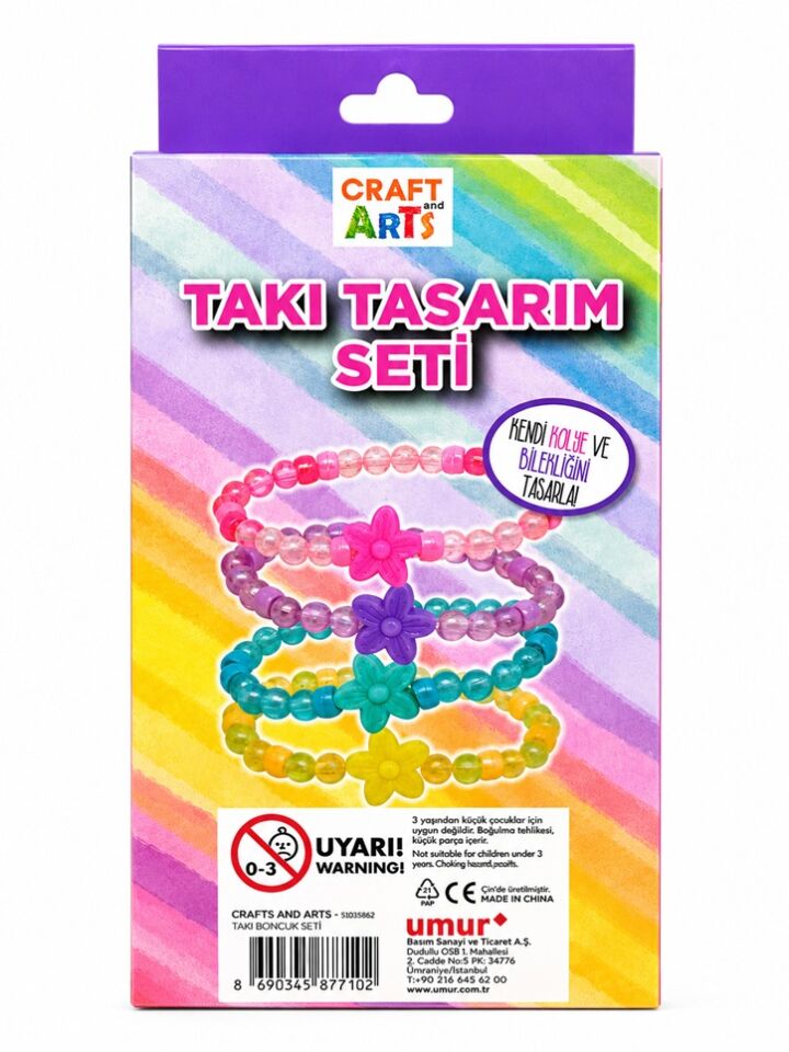 Craft And Arts 11640 Kendin Tasarla Takı Boncuk Seti