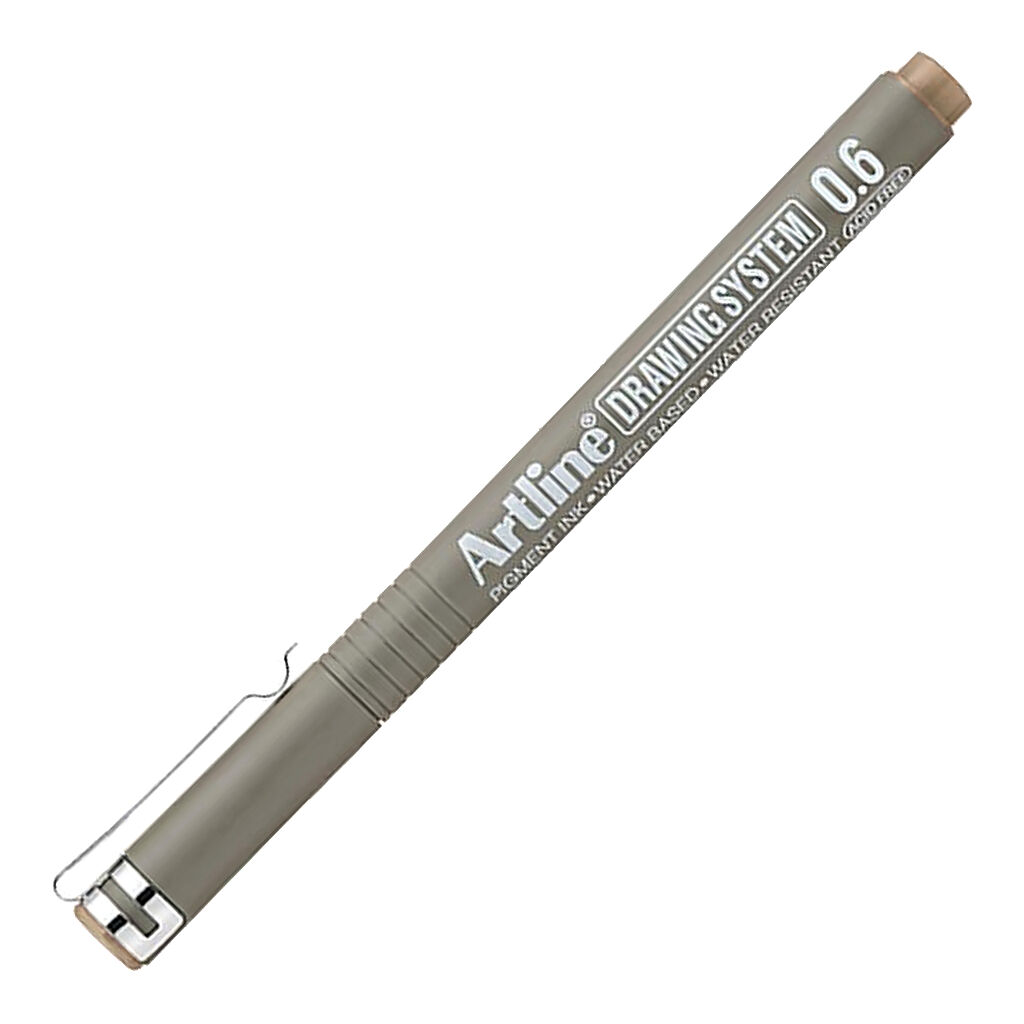 Artline Drawing System 0.6 Çizim Kalemi Uç:0,6 Mm Pale Brown