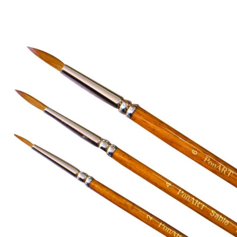 PonART 110-5 Samur Sivri Uçlu Fırça