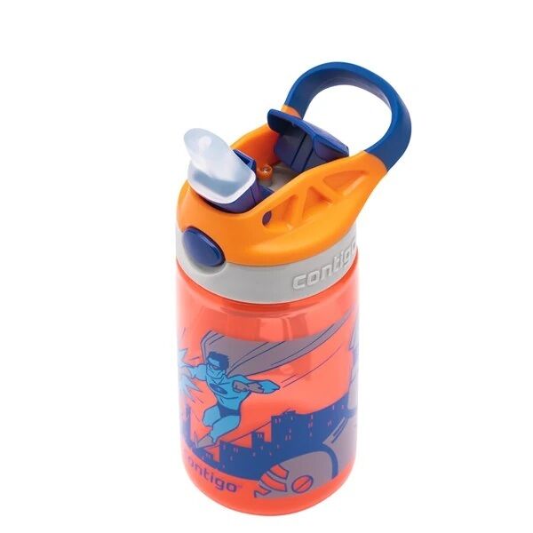 Contigo Gizmo Flip Süper Kahraman Çocuk Suluğu 420 Ml Turuncu