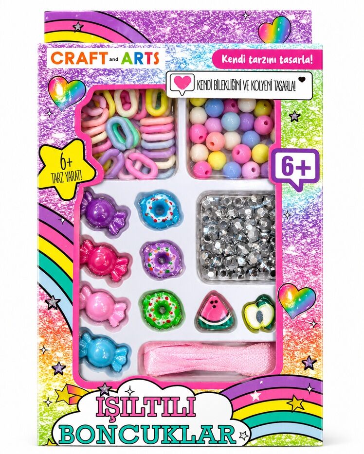 Craft And Arts 11642 Kendin Tasarla Takı Boncuk Seti