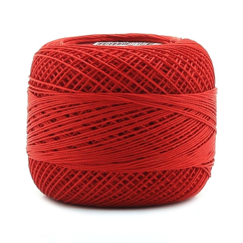 Elif Leylak Etamin ve Kanaviçe İpliği Kırmızı 1616