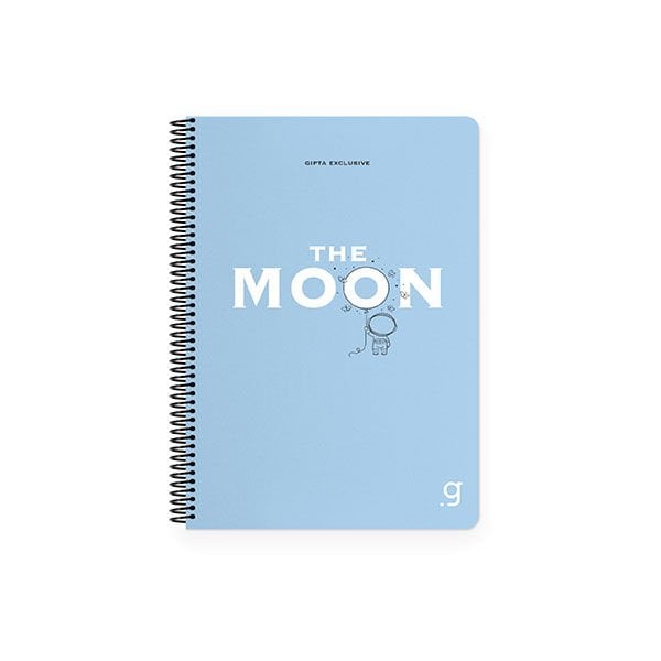 Gıpta Moon Spiralli Pp Kapak Defter A4 80 Yaprak Çizgili