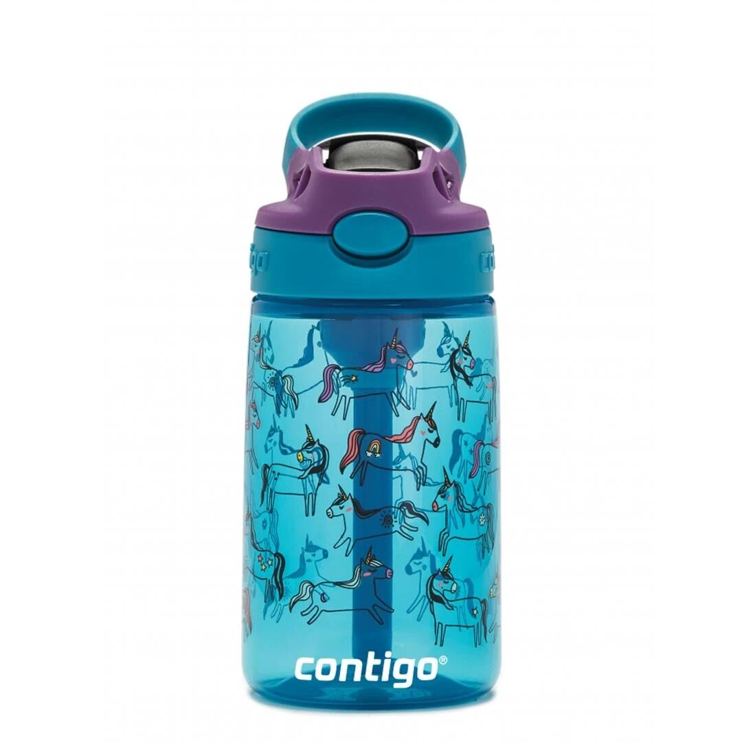 Contigo Gizmo Flip Pro Sharks Tritan Çocuk Suluğu 420 Ml Mavi