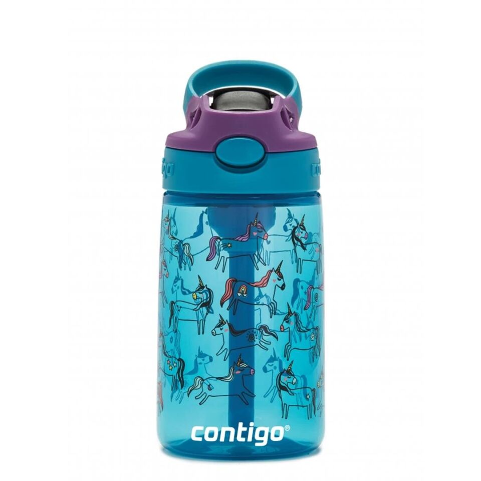Contigo Gizmo Flip Pro Sharks Tritan Çocuk Suluğu 420 Ml Mavi