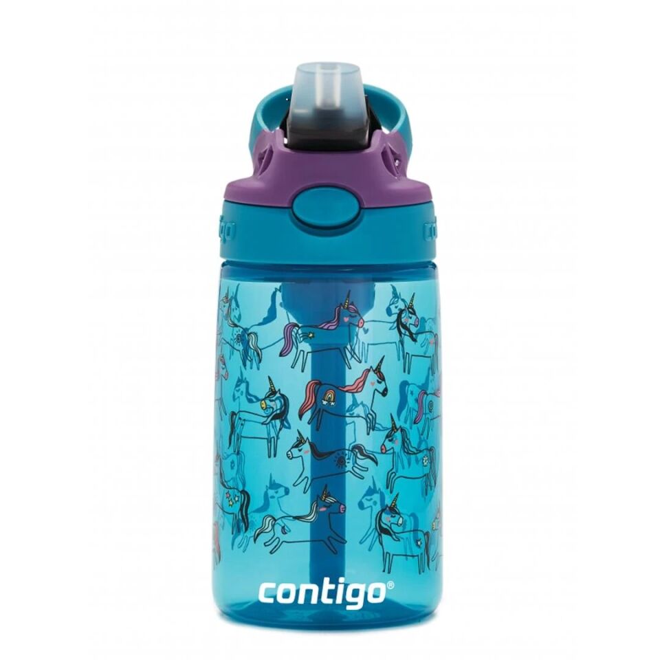 Contigo Gizmo Flip Pro Sharks Tritan Çocuk Suluğu 420 Ml Mavi