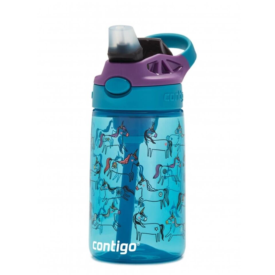 Contigo Gizmo Flip Pro Sharks Tritan Çocuk Suluğu 420 Ml Mavi