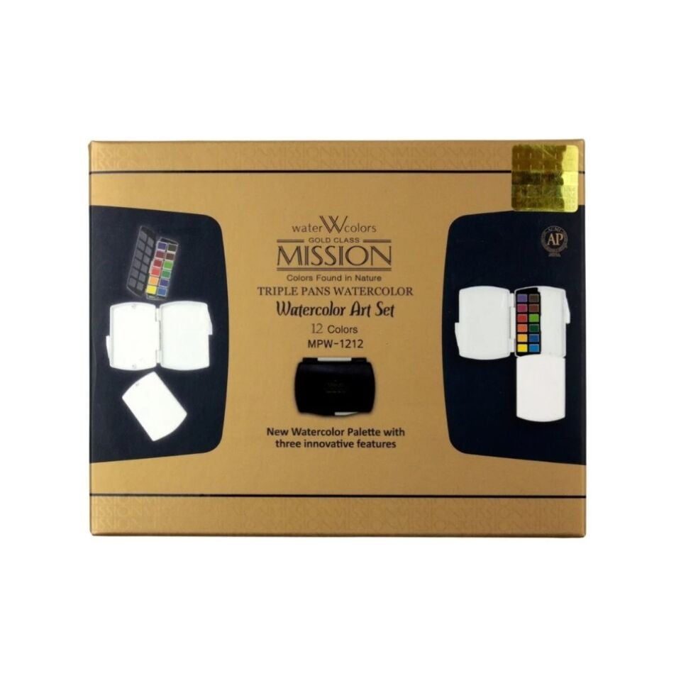 Mission Suluboya Gold Triple Pan 12 Li