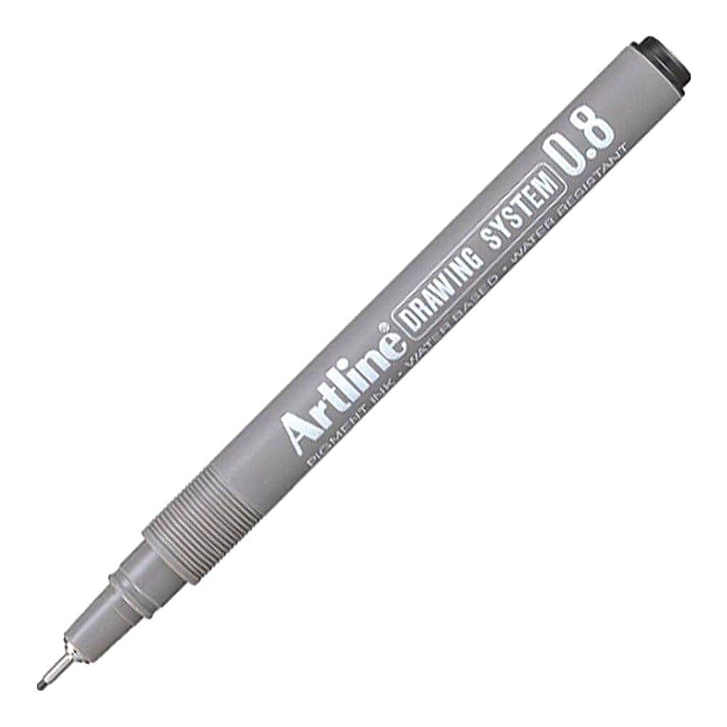 Artline Drawing System 0.8 Çizim Kalemi Uç:0,8 Mm Siyah