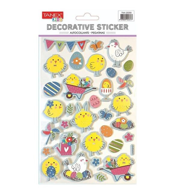 Tanex Tnx-25358 Civciv Serisi Puffy Etiket